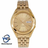 Seiko 5 SNKL28K1 SNKL28K SNKL28 Automatic Gold Tone Stainless Steel Analog Men s Watch