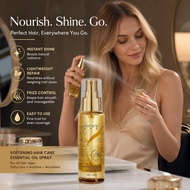 Hanzini Smoothing Hair Oil Spray Instantly Tames Frizz And Dryness Leaving Hair Silky Shiny And P3T8