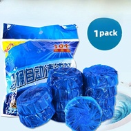 (1 Piece) Magic Auto Toilet Bowl Cleaner Blue Bubble Flush Bathroom Clean Individual Packaging