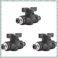 [h5bl3j6wj.ph] 4mm Push Connect Valve Ball Valve 4mm Air Control Valve Quick Connect Valve Tube Fitt