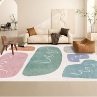 [in stock] Nordic-style fresh and simple carpet for bedroom, living room, cute girl's room, coffee t
