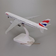 19Cm Alloy Metal AIR British Airways Boeing 777 B777 Airlines Airplane Model Airways Plane Model W W