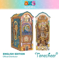 Tonecheer DIY Book Nook Clock Tower Puzzles (TQ136) DIY Miniature Dollhouse