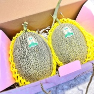 【舒果】台灣極光哈密瓜2入禮盒(2入/盒/2.4kg)