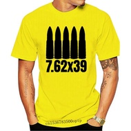 Man Clothing New Bold 7 62 X 39 Ammo T Shirt; Ak 47 Sks & Vz 58 Ammunition Brand Cotton Men Basic To