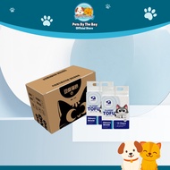 Pasir Kucing Tofu 🔥8 BEG/CTN 🔥【PEIEN】 7L/2.4KG Cat Tofu Super Clumping Natural Tofu Cat Litter Sand
