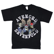 T-Shirt Distro Men's Women's Avenged Sevenfold A7X Characters '08 Tour Premium Cotton Combed Origina