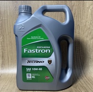 OLI PERTAMINA FASTRON TEKNO (SAE 10W-40) 4 LITER ORIGINAL 💯