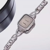 Elegant Diamond Watch Strap Case For A-pple Watch Strap Series10 9 8 7654321,SE Ultra2 iwatch Case a