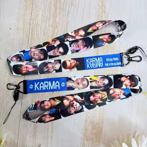 Stray Kids lanyard regular album KARMA Hwang Hyun Jin celebrity mobile phone lanyard decoration skzo