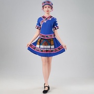 Guangxi March Three Ethnic Costume Female Minority Ethnic Costume Strong Ethnic Costume Female Miao 