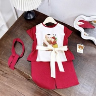 X203 Bộ quần áo Trung thu Chú cuội tranh dân gian cho bé trai