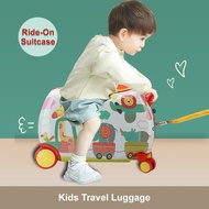 Kids Luggage Ride-On Suitcase Trunki Travel Trolley Bag Cabin Luggage