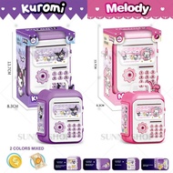 Coin jar savings machine bank cartoon character piggy bank ATM machine children's gift