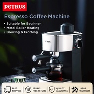 Petrus Coffee Maker Espresso Coffee Machine With Fancy Milk Function Italian Semi-automatic Coffee M