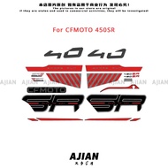 For CFMOTO 450SR 450SS Motorcycle Decoration Sticker Accessories
