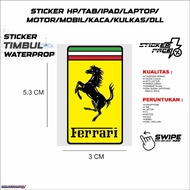 JINGKRAK HORSE LOGO RAISED STICKER SINGLE STICKER VARIATION