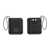 【China CCC】powerban k20000mAh fast charge PD20W+Qc3.0 22.5W สายชาร์จในตัว แบตสํารอง ประกัน1ปี