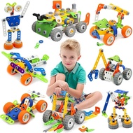 167pcs STEM Toys Suitable for 5 6 7 8 Years Old Boy Birthday Gift Erection Building Set Building Toy