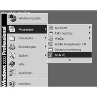 DLN/70 PC application software