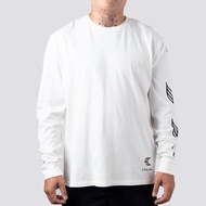 CARIUMA Leaf Long Sleeve T-Shirt White