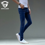 EAGLADE Skinny Jeans Men 802 in Blue Stretchable C03
