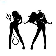  Angel and Devil Sexy Girl Waterproof Vehicle Decor Sticker Car Motorcycle Decal