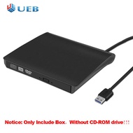 Non Slip USB 3.0 SATA External DVD CD-ROM RW Player Optical Drive Enclosure Case