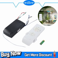 WLLW [Flash Deal] 110-240V Ceiling Fan Lamp Remote Control Kit Timing Wireless Control Switch Adjusted Wind Speed Transmitter Receiver