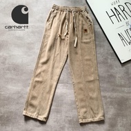 Carhartt Wip kahat Rửa Quần bò denim Cho Nam Giới Và Phụ Nữ Giản Dị quần ống đứng HỌC SINH rộng Quần