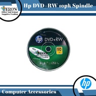 Hp DVD+RW 4.7GB Blank DVD CD 10 Pieces per Spindle