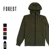 Forest Cotton Terry Sweatshirt Hoodie Men Jacket | Jaket Lelaki - 30397 ( New Arrival )