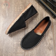 Unisex Toms Shoes Handmade Cloth Shoes Slip on Shoes Men and Women Plus Size Falts Shoes Fisherman S