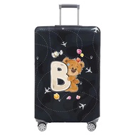 Luggage Cover Stretch Fabric Suitcase Protector Baggage Case for18-32 Inch Suitcase Case Print Cute 