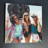 8寸x8寸方形光柵相塊; EVA泡棉基座; 附3M Command 膠貼; 可貼牆