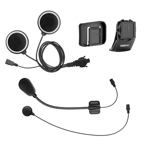 Clamp kit suited for the Sena 10C EVO Motorcycle Camera Bluetooth Communication Device for Sena 10C 
