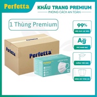 Perfetta Premium Nano Silver AG+ Mask (40c / Box) 2 Smooth Dust Nose Bars