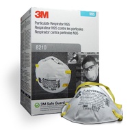 MASK PARTICULATE RESPIRATOR 8210 N-95 1box 20pcs 3 Face Mask Anti Haze Mask Disposable Face Mask 20 