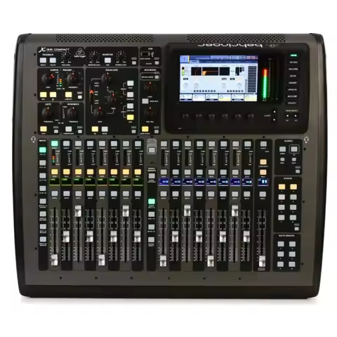 Behringer X32 Compact Digital Audio Mixer with 16 Programmable Mic Preamp, 17 Motorized Fader, Virtu