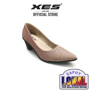XES Ladies BSLC1837-37 Classic Heels ( Champagne / Navy )