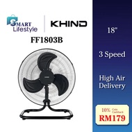 Khind 18" Industrial Commercial Floor Fan 3 Speed FF1803B