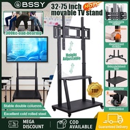 32-90 Inch TV Stand Floor Stand Movable TV Rack Stand with Wheels Mobile TV Rack Floor Base Stand