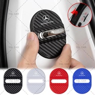 1/4pcs Car Door Lock Protection Car Door Shock-absorbing Buffer Cover for Mercedes AMG W204 W205 W20
