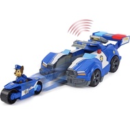 Paw Patrol Chase 2-in-1 Transforming Movie City Cruiser Toy Car with Motorcycle, Lights, Sounds and Action Figure