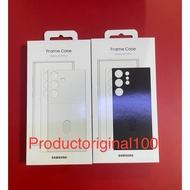 Smsung Galaxy S23 Ultra Frane Case Wallet Polos Casing - S23 Ultra