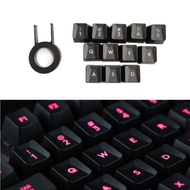12Pcs Bump Keyboard Caps for Logitech G413 G613 G910 G810 G310 Backlit Keycap