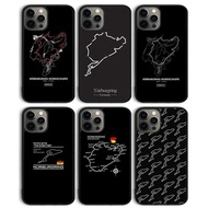Suitable for iPhone16ProMax Phone Case Newbergrin F1 Track Phone Case