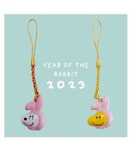 日本 PEANUTS 生肖鈴鐺吊飾~Snoopy/Woodstock