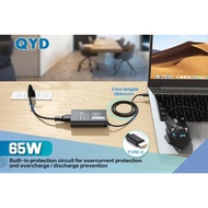 65W USB C XPS 13 Charger, Type C Laptop Charger Compatible with Dell Inspiron 16 7620 14 7420 XPS 13