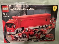 絕版 LEGO Racers 8654 Scuderia Ferrari Truck  {{{{2套}}}}